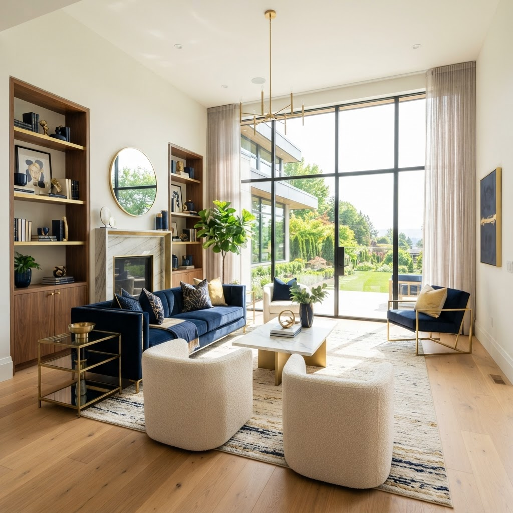 Elegant modern Ontario home interior